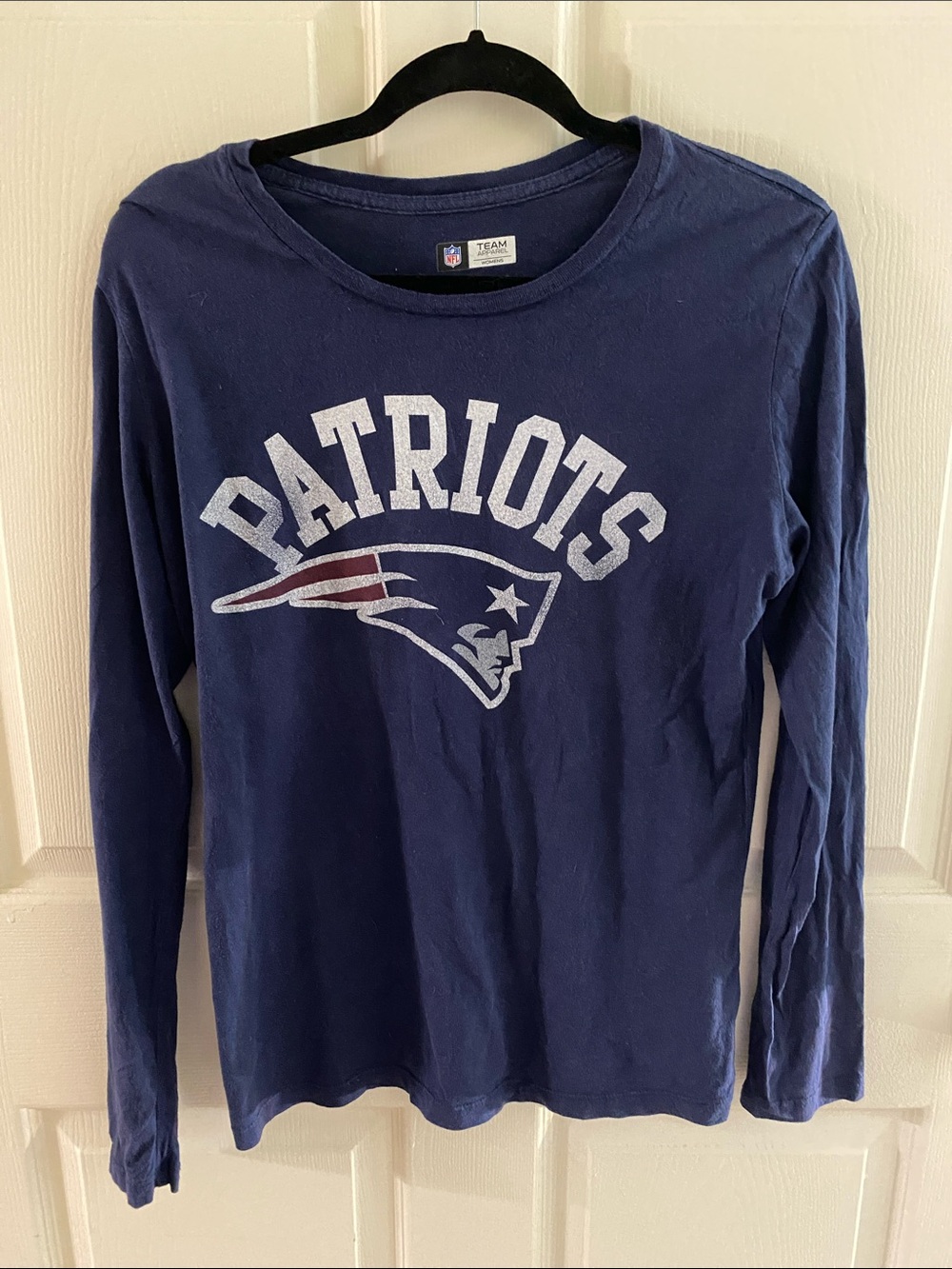 NE Patriots Women's Shirt | Size L